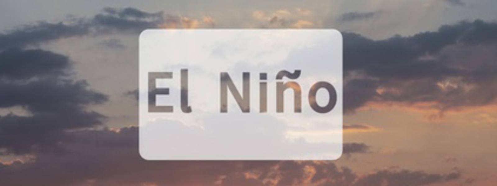 El Nino and Electricity