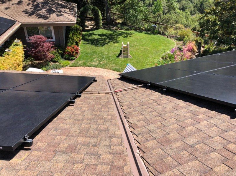 Solaria Panels Powering Main Home