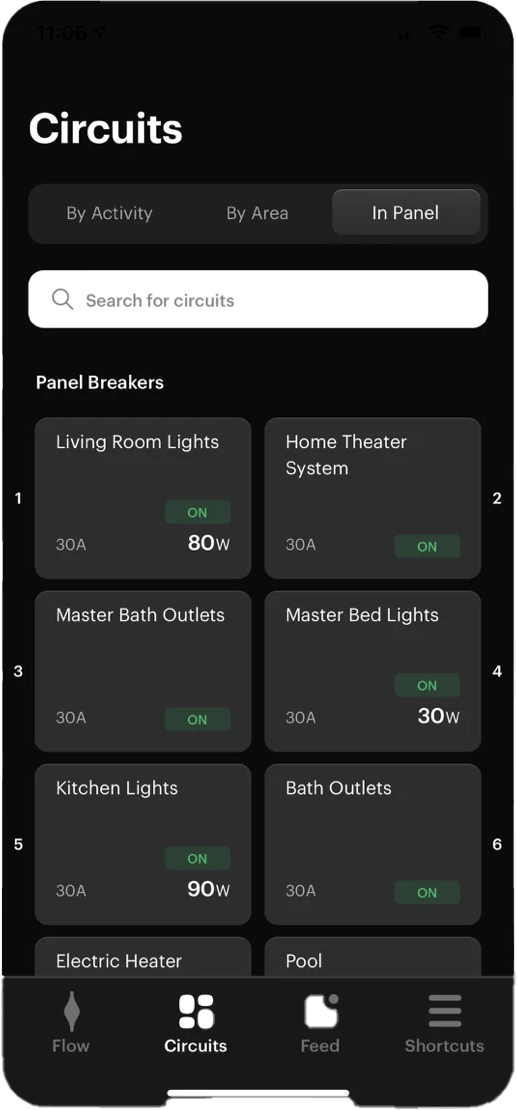 SPAN Home App for iPhone and Android